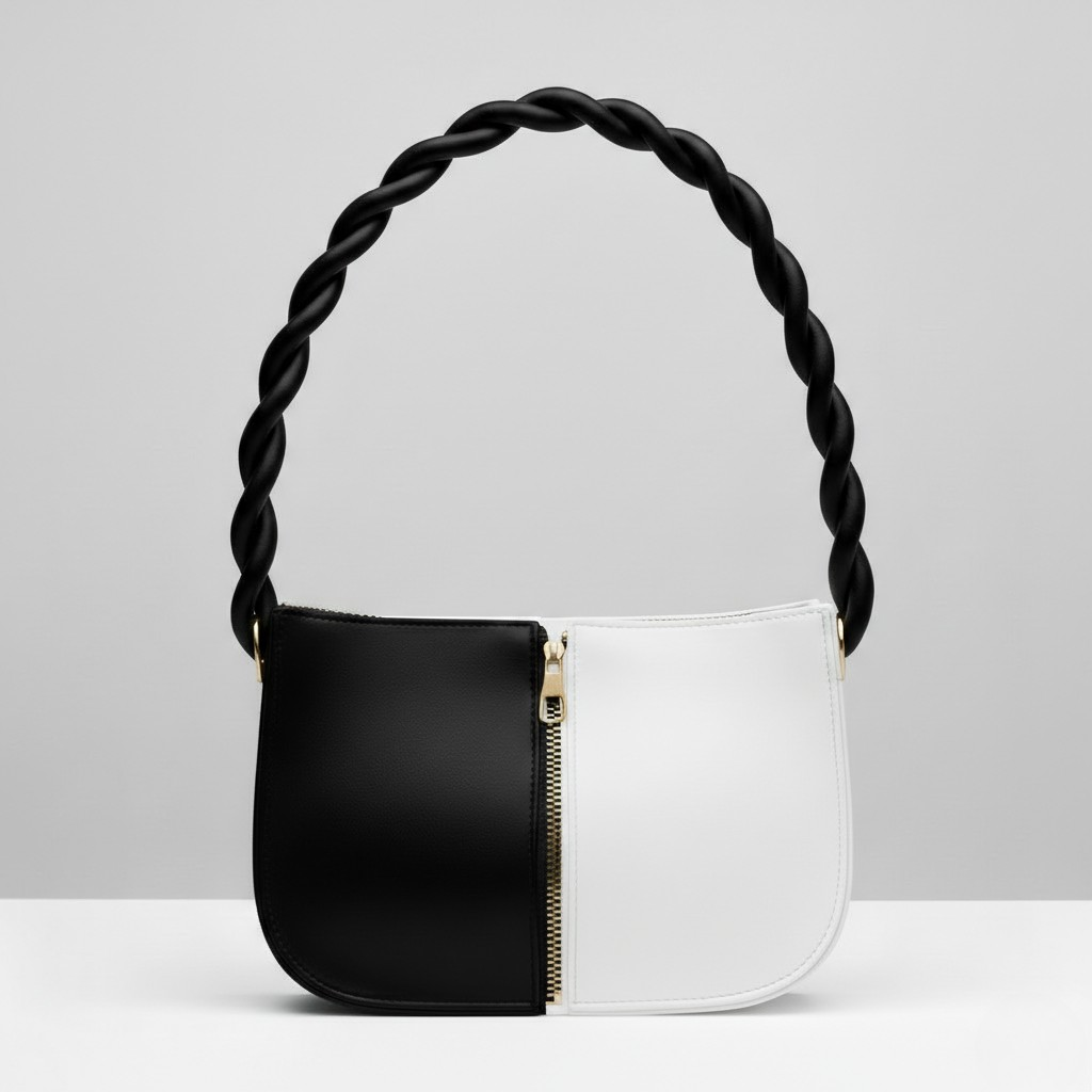 The DuoLuxe™ Split Convertible Bag - Black