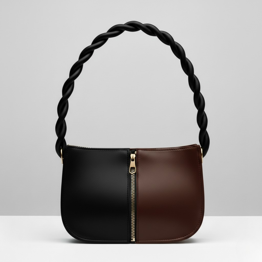 The DuoLuxe™ Split Convertible Bag - Black