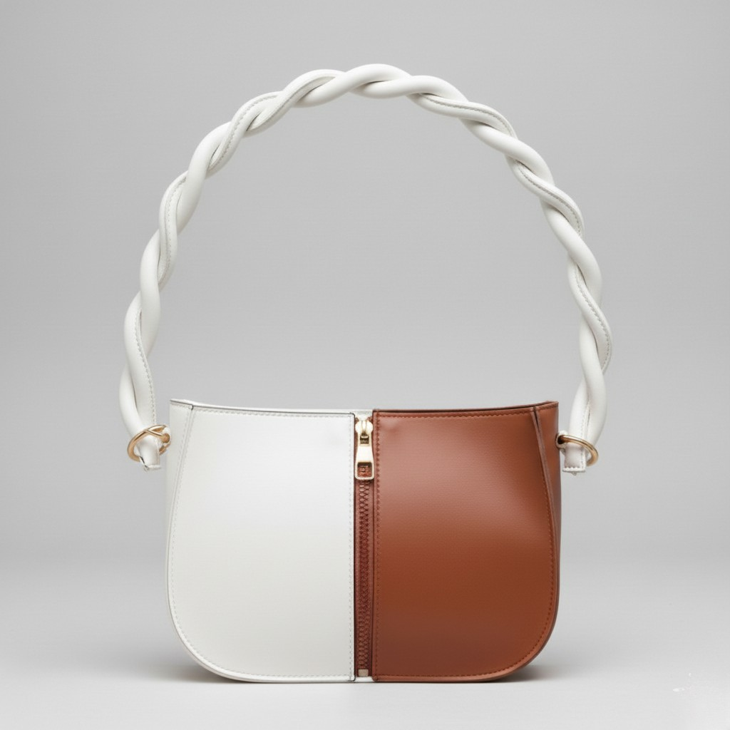 The DuoLuxe™ Split Convertible Bag - White