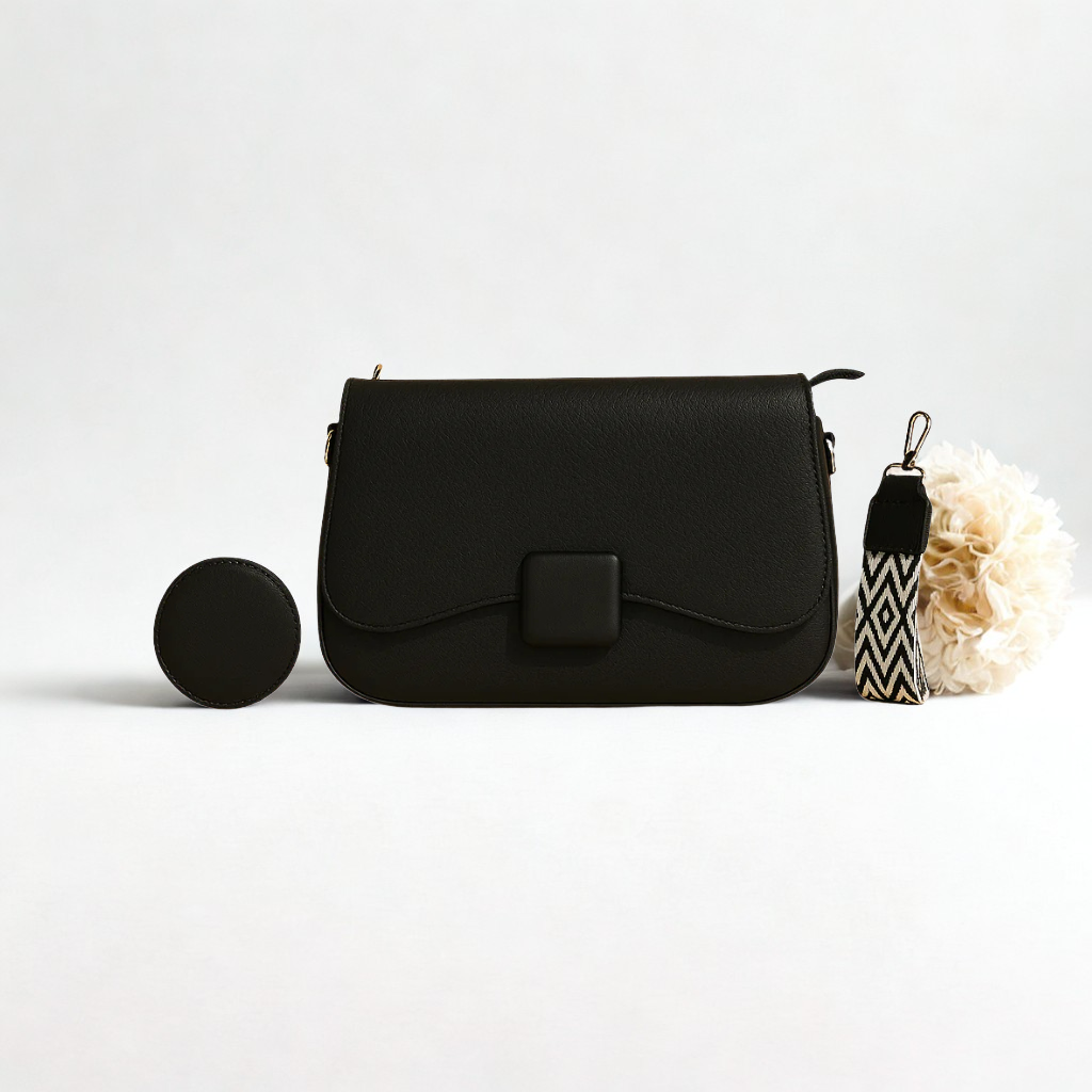 The Élan Coal Crossbody