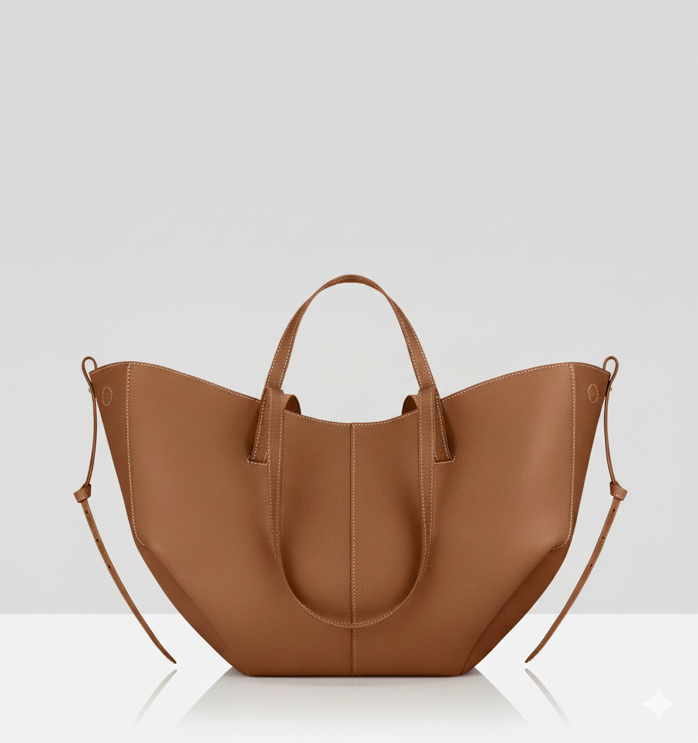 The Aura Tote - Brown
