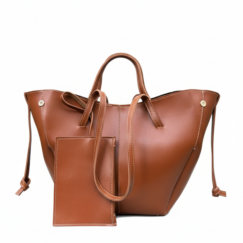 The Aura Tote - Brown