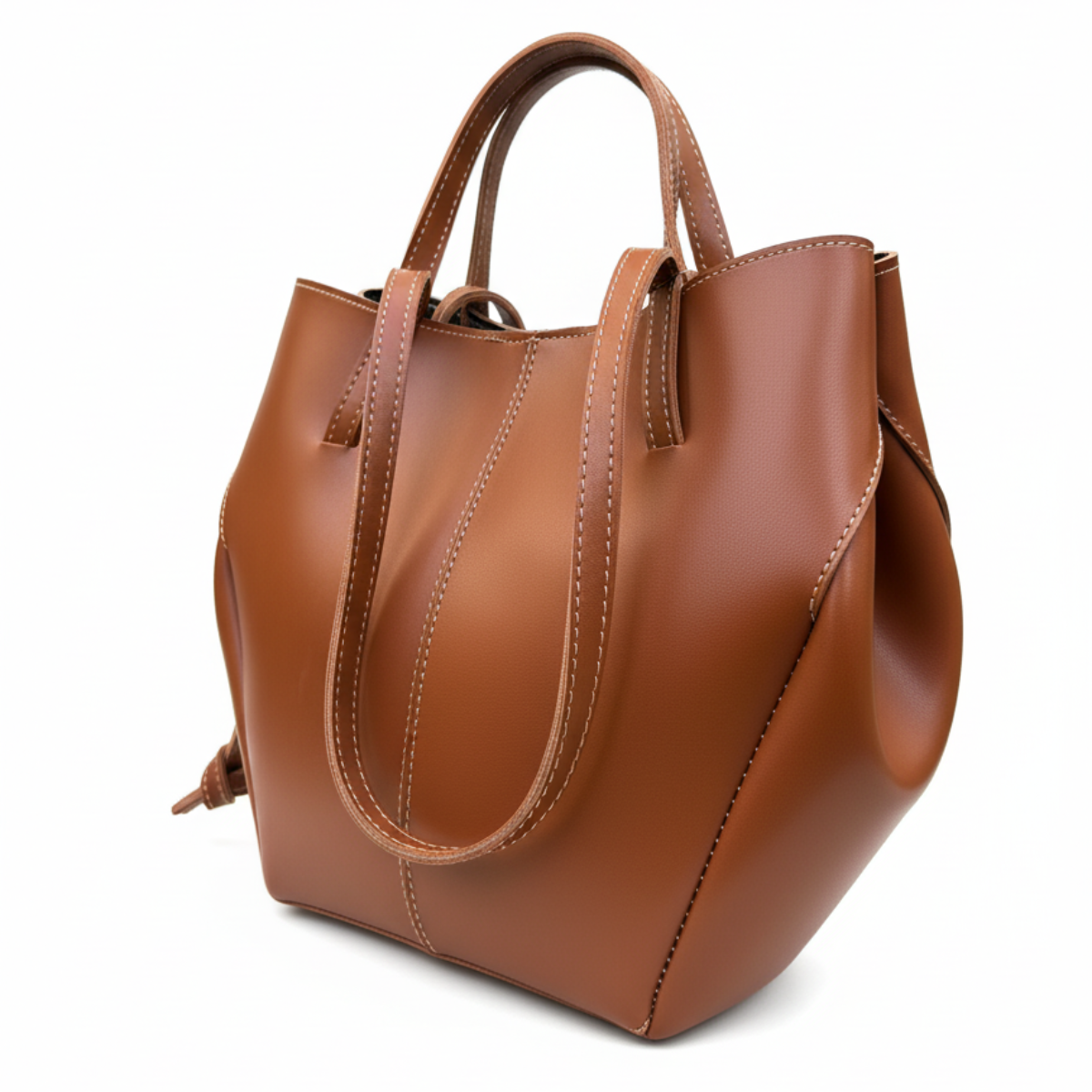 The Aura Tote - Brown