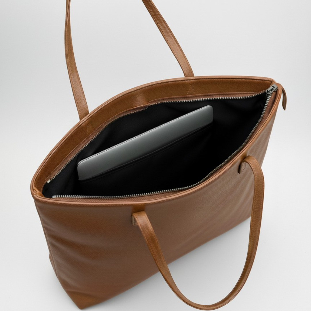 The Executive Tote - Brown