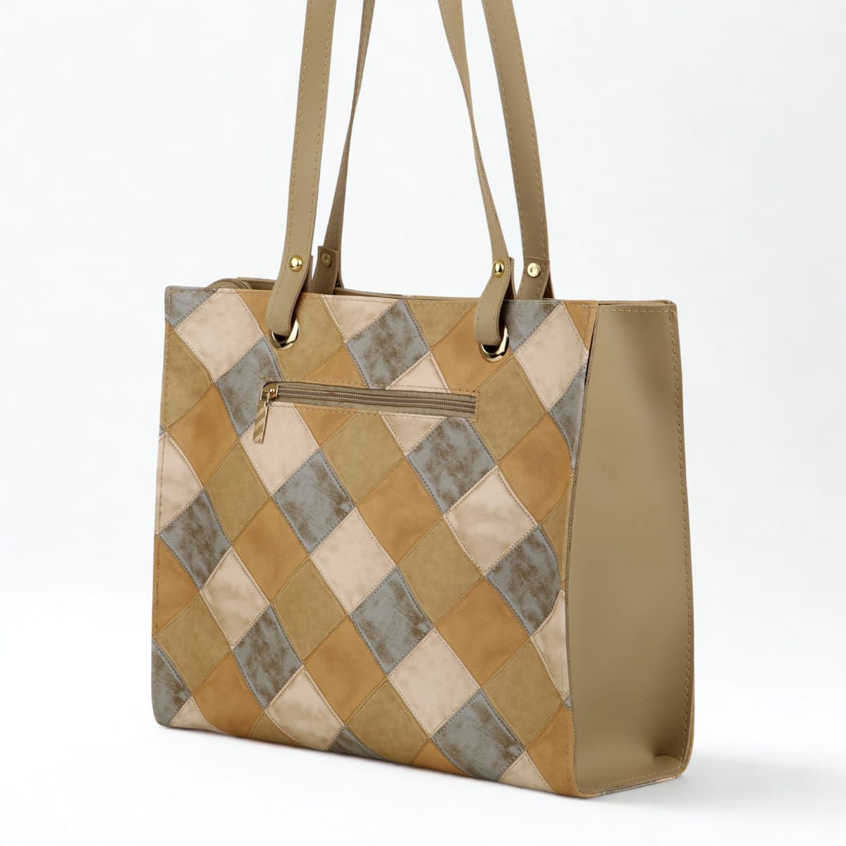 The Grid - Grey & Beige