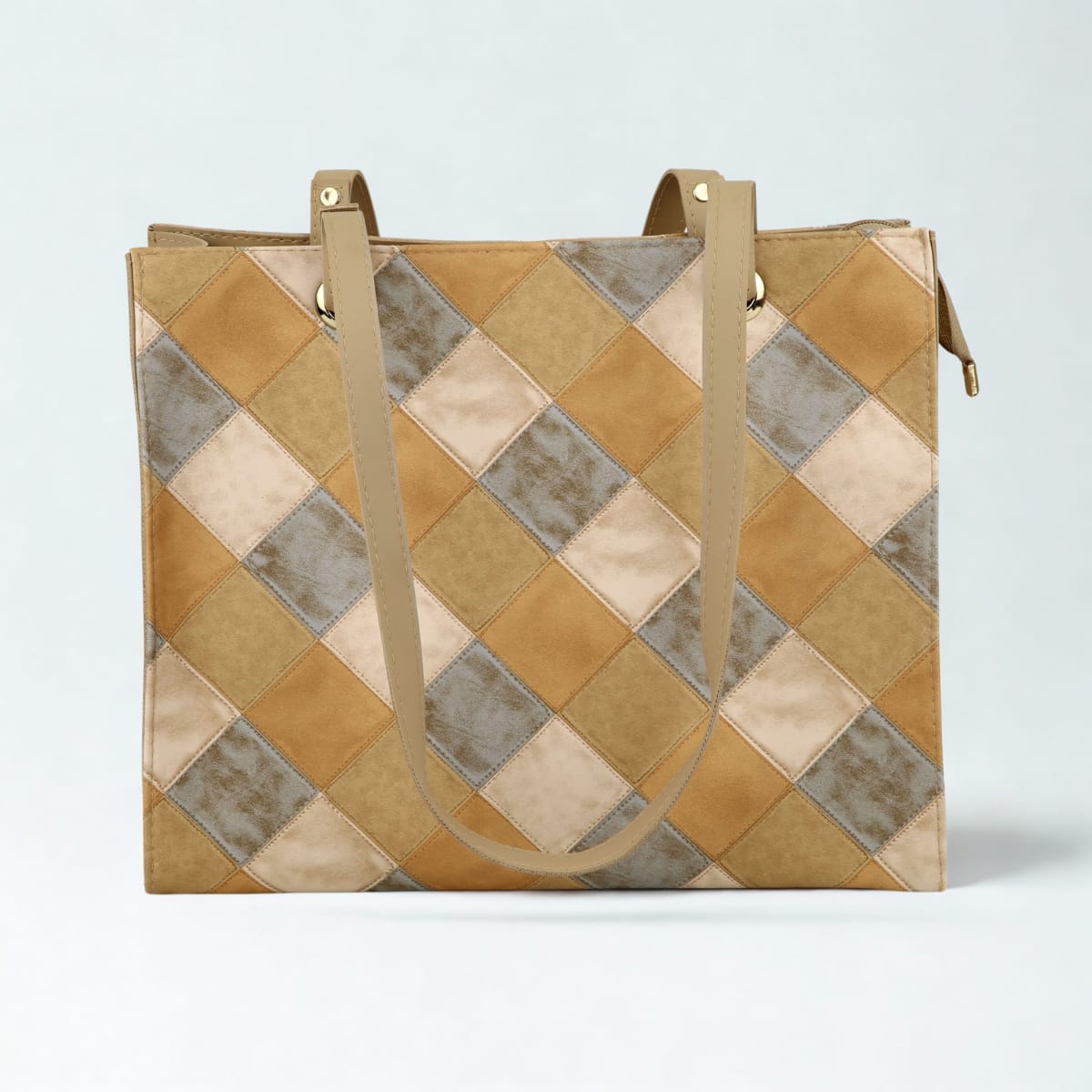 The Grid - Grey & Beige