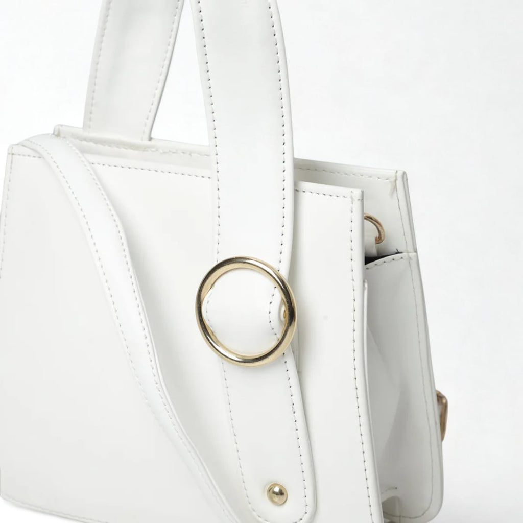 The Halo White Crossbody