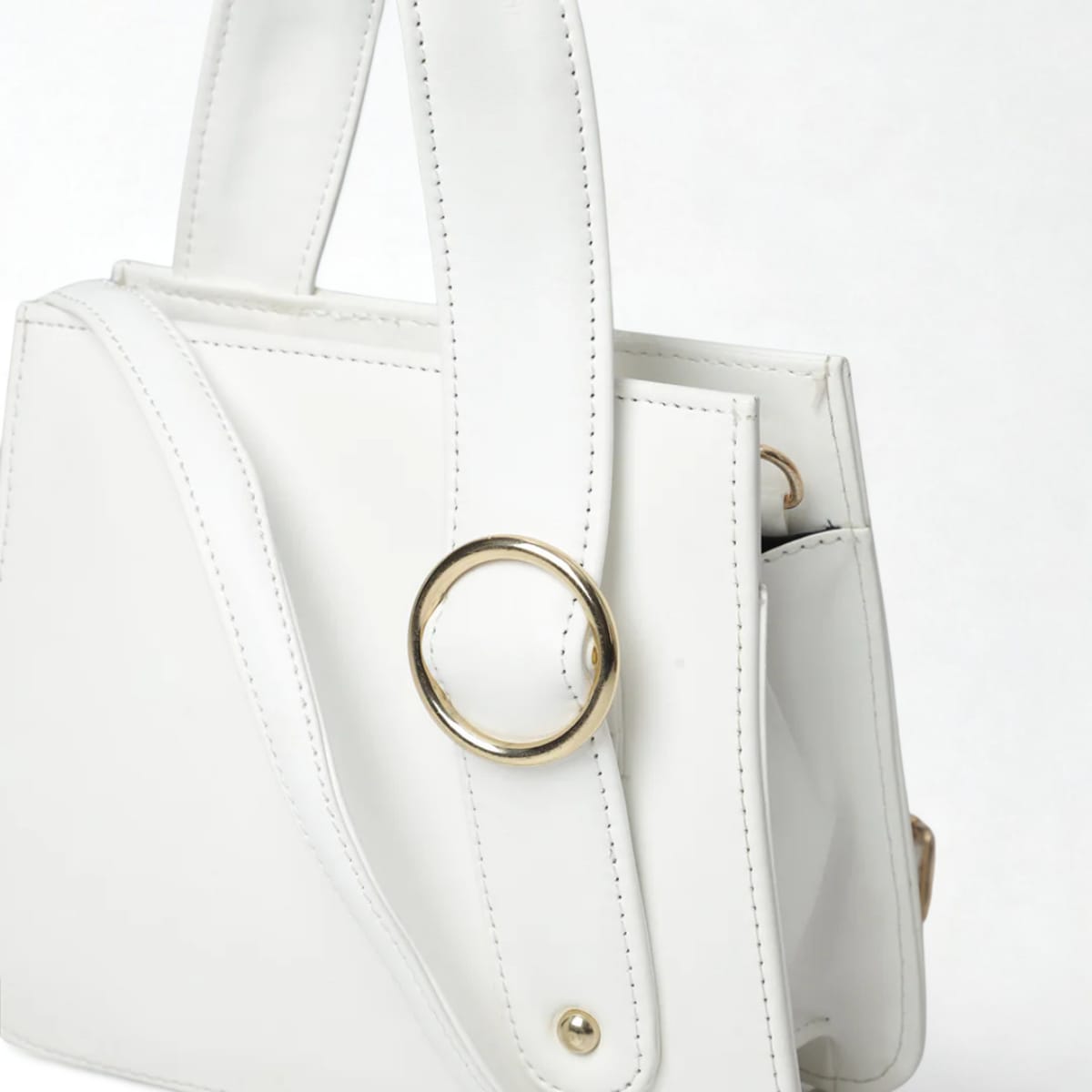 The Halo White Crossbody